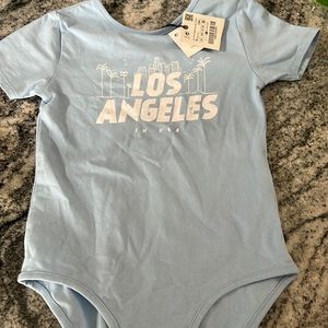 Zara girls NWT Los Angeles bodysuit  $10 firm just bought paid more!